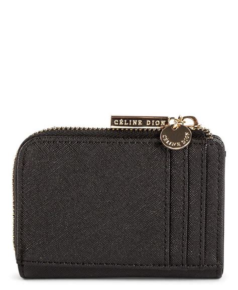 celine dion black wallet|celine wallet.